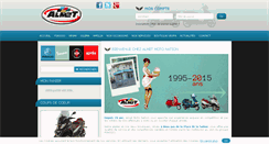 Desktop Screenshot of almet-moto.fr